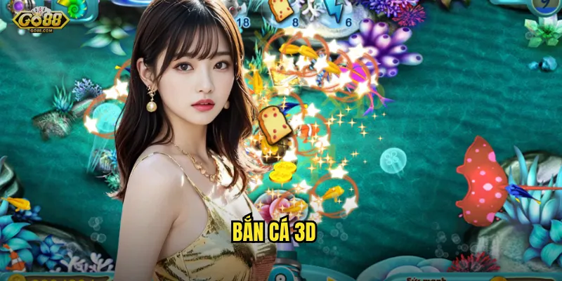 Bắn cá 3D go88 sh - Đồ họa siêu đẹp, trải nghiệm như thật 7 bắn cá 3D
